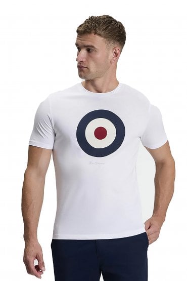 Signature Target 100% Organic Cotton Short Sleeve T-Shirt | White