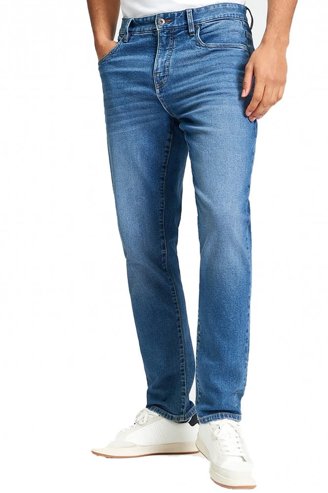 BEN SHERMAN Slim Taper Blue Denim Jeans 
