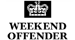 WEEKEND OFFENDER Shevchenko Classic Check Crew Neck Mens T-Shirt - Navy