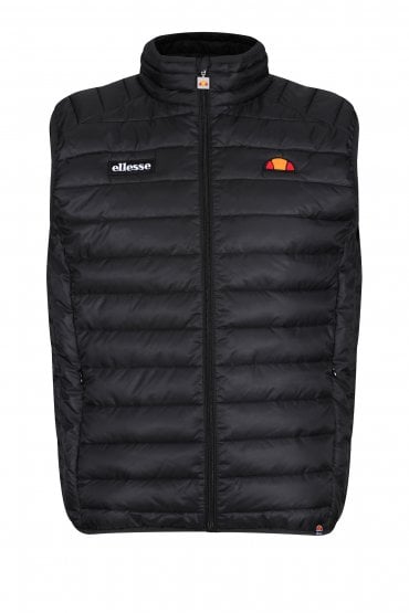Bardy Funnel Neck Quilted Gilet | Black
