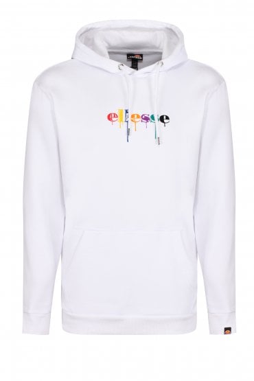 Baz Paint Drip Logo OTH Hoodie | White