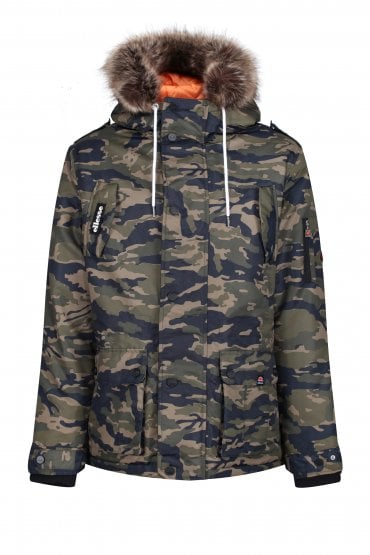 Blizzard Parka Jacket | Woodland Camo