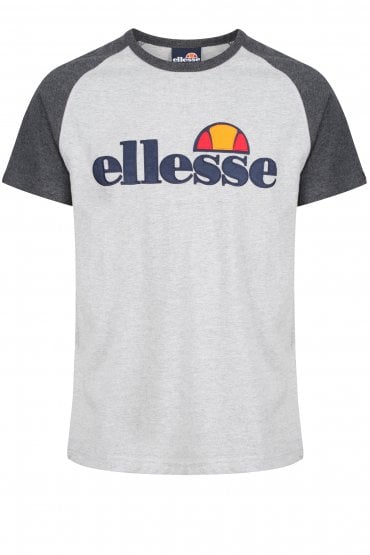 Coper Raglan Sleeve T-Shirt | Grey Marl