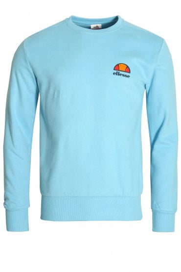 Diveria Crew Neck Sweat Shirt | Light Blue