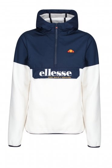 Esine Hooded Jacket | Navy/White