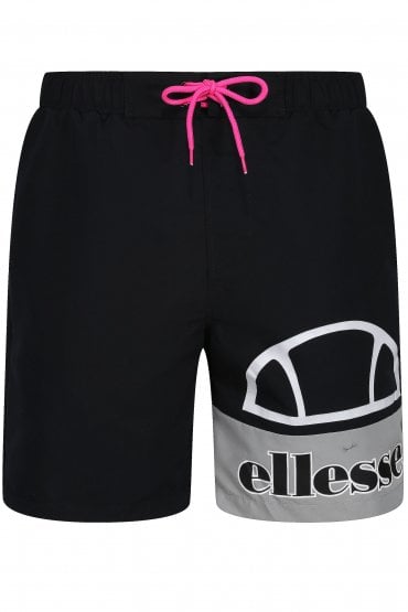 Fai Men's Swim Shorts | Black/Silver