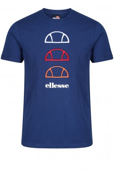 Fever Graphic Print Crew Neck T-Shirt | Navy