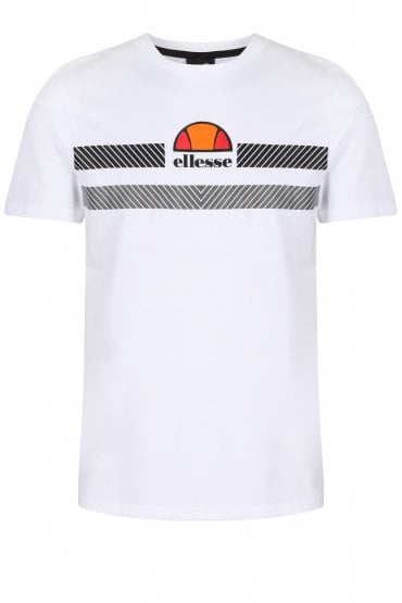 Glisenta Graphic Print T-Shirt | White