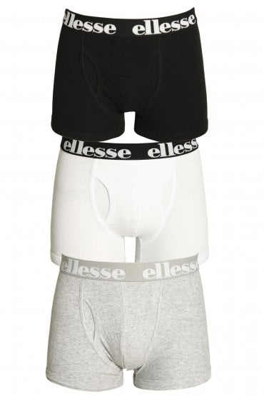 Hali men's boxers 3 Pack / Black/Grey/White