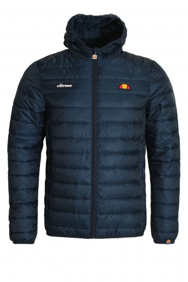 Lombardy Padded Hooded Jacket | Navy