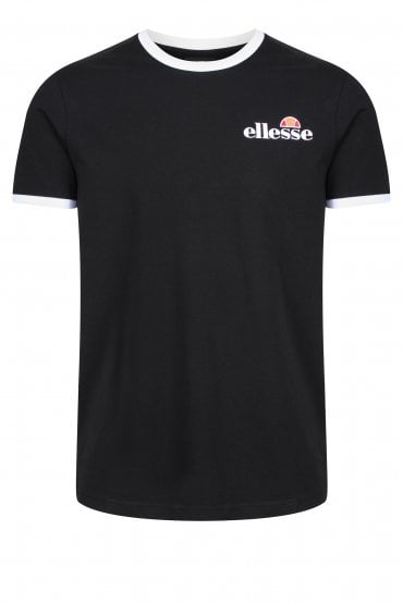 Meduno Ringer T-Shirt | Black/White