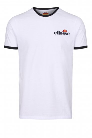 Meduno Ringer T-Shirt | White/Black
