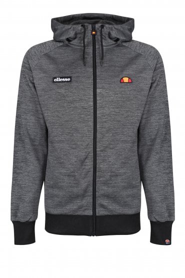 Melzo FZ Zip Through Hoodie | Black
