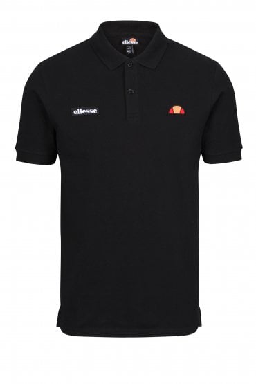 Montura Mens Short Sleeve Polo Shirt | Black/Anthracite