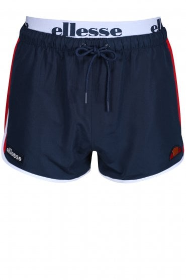 Nasello Swim Shorts | Navy/Red