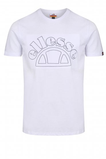 Opizzi Embossed Logo T-Shirt | White