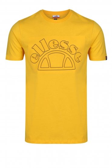 Opizzi Embossed Logo T-Shirt | Yellow