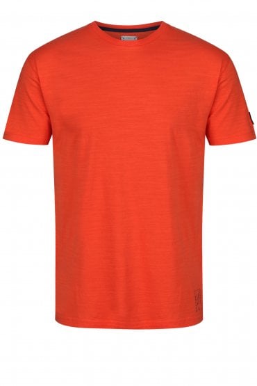 Pallazzo Graphic Print T-Shirt | Orange