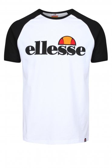 Piave Crew Neck T-Shirt | White/Black