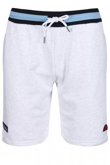 Ridere Fleece Shorts | White Marl