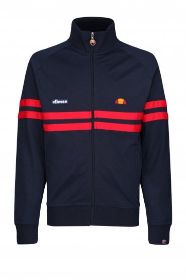 Rimini Track Jacket | Navy/Red
