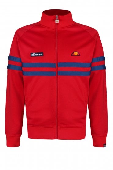 Rimini Track Jacket | Red/Royal Blue