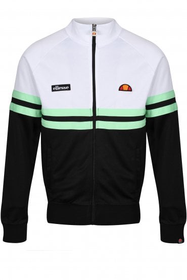 Rimini Track Jacket | White/Black