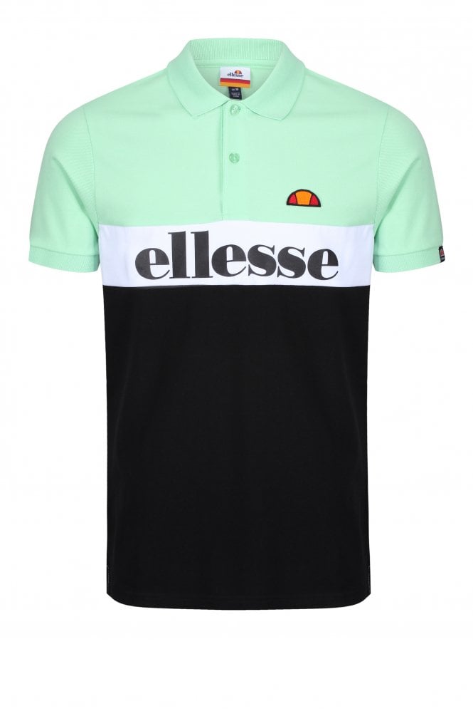 ELLESSE Rio Polo Shirt | Green/Black