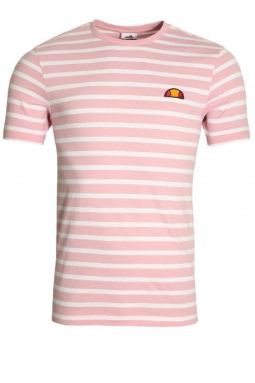 Sailio Striped T-Shirt | Light Pink