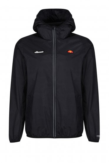 Sortoni Zip Through Hooded Jacket | Black