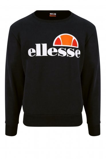 Succiso Crew Neck Sweat Shirt | Black