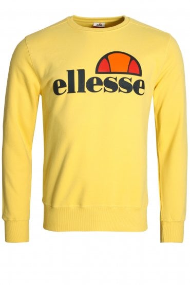 Succiso Crew Neck Sweat Shirt | Light Yellow