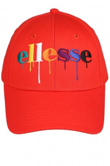 Suzanio Paint Drip Logo Baseball Cap | Red