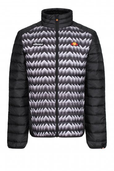 Tartaro Padded Geometric Jacket | Black