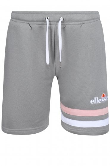 Tognazza Retro Stripe Short | Light Grey/Pink
