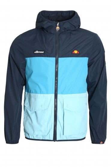 Trio Full Zip Hooded Jacket | Navy