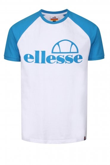 Urano Graphic Print T-Shirt | White/Light Blue