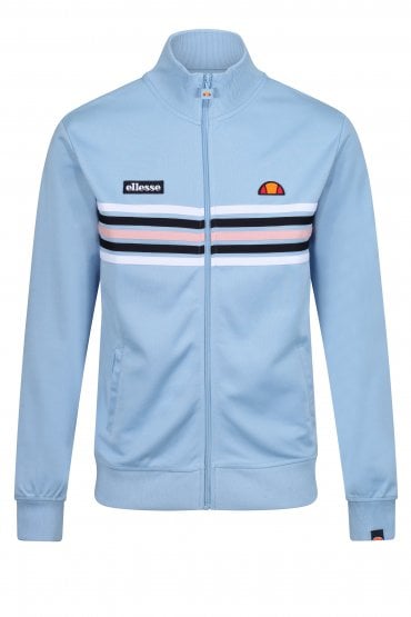 Vicenza Track Top | Sky Blue/Navy/Pink