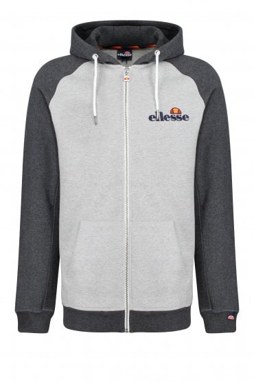 Wilder Zip Through Hoodie | Grey Marl