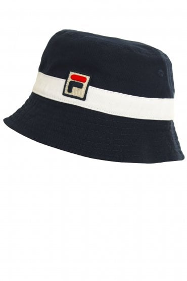 Basil Bucket Hat | Peacoat/White