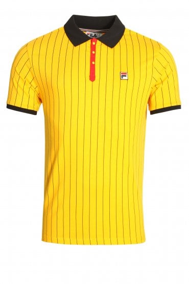 BB1 Polo Shirt | Gold Fusion/Black/Chinese Red