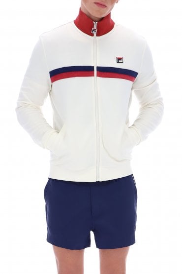 Enrico Men's Track Jacket | Gardenia Fila Navy