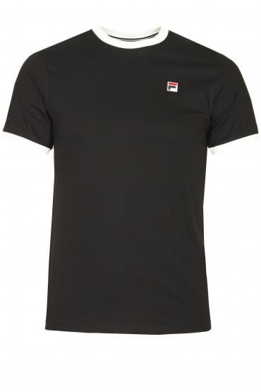 Marconi Essential Ringer T-Shirt  Black