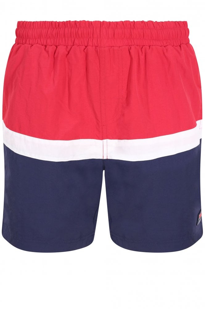 FILA VINTAGE Peter Swim & Board Shorts | Chinese Red