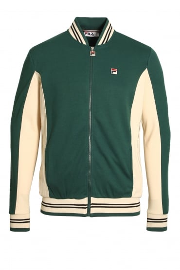 Settanta Track Jacket | Botanical Green/Gardenia