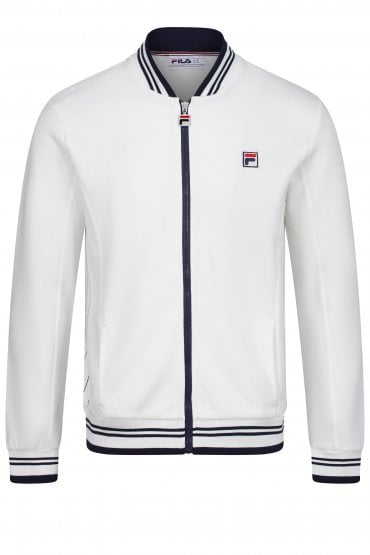 Settanta Track Jacket | White/Peacoat