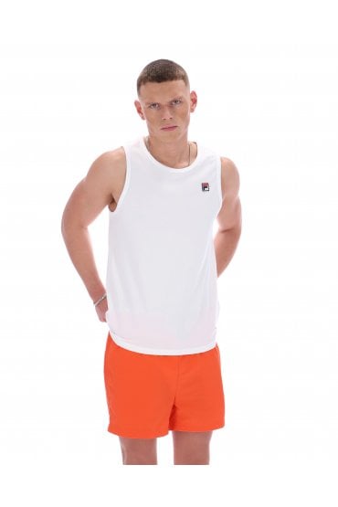 Sunny Vest Tank Top | White