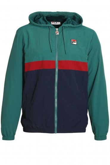 Tate Half Zip Hooded Jacket | Peacoat