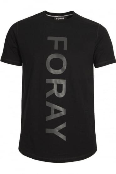 Draw Reflective Logo T-Shirt Black