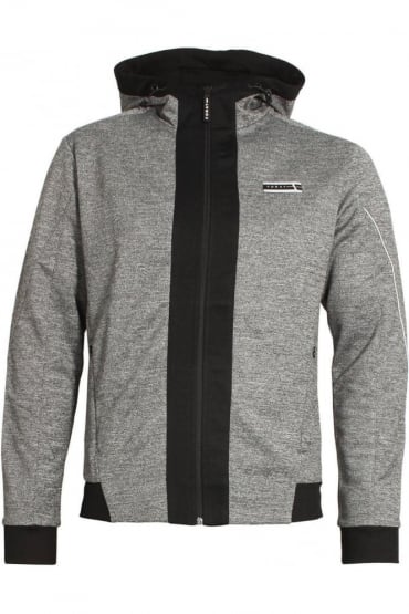 Ferrum Hoodie | Anthracite & Black